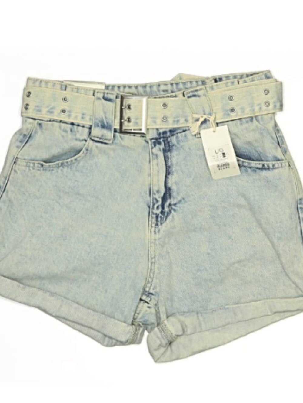 SMS Denim & Co Shorts with Belt
